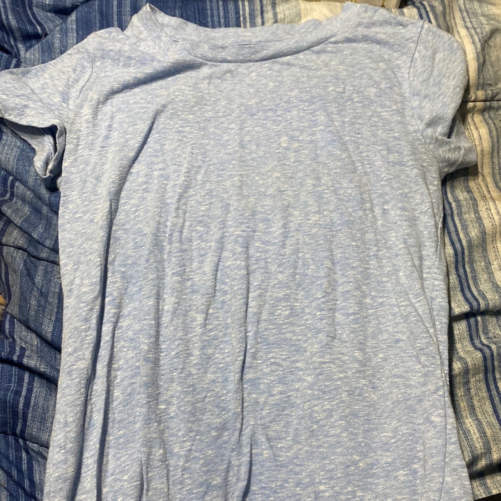 Plain blue tee size xsmall